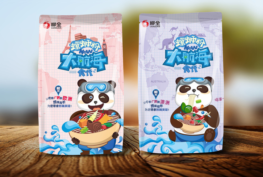 螺蛳粉包装设计选广西大界品牌设计公司